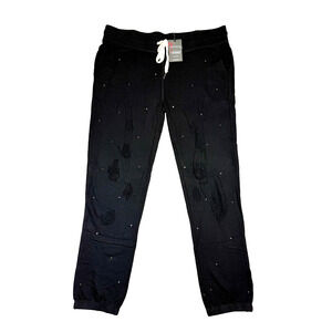 NWT REVOLVE n:PHILANTHROPY Derby Jogger Rhinestone Distressed Women’s Medium‎